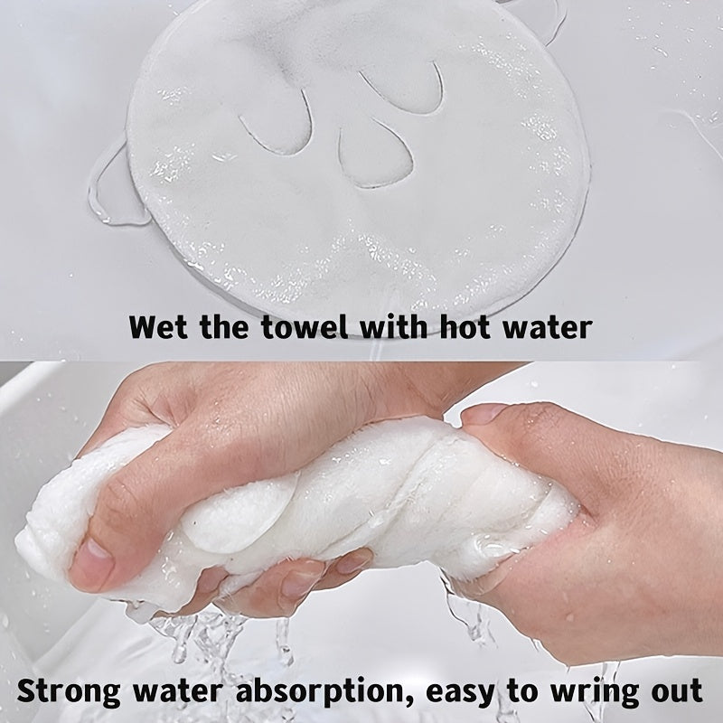 Reusable Hot Compress Face Towel Masks for Skin Care
