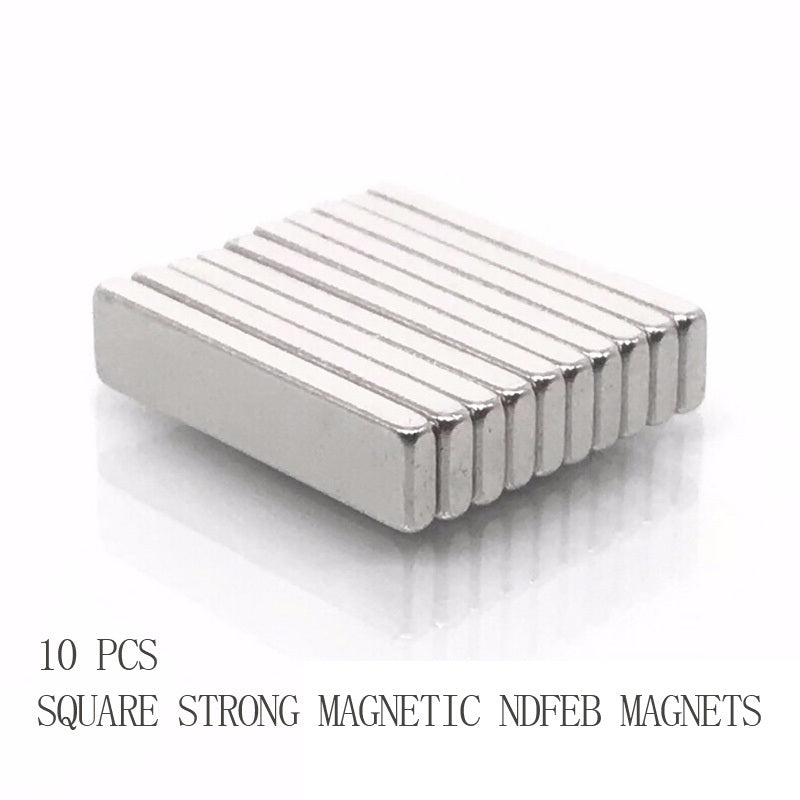 10pcs Square Strong Magnets 20x5x2mm NdFeB Door Curtain Screen Magnets