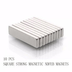 10pcs Square Strong Magnets 20x5x2mm NdFeB Door Curtain Screen Magnets