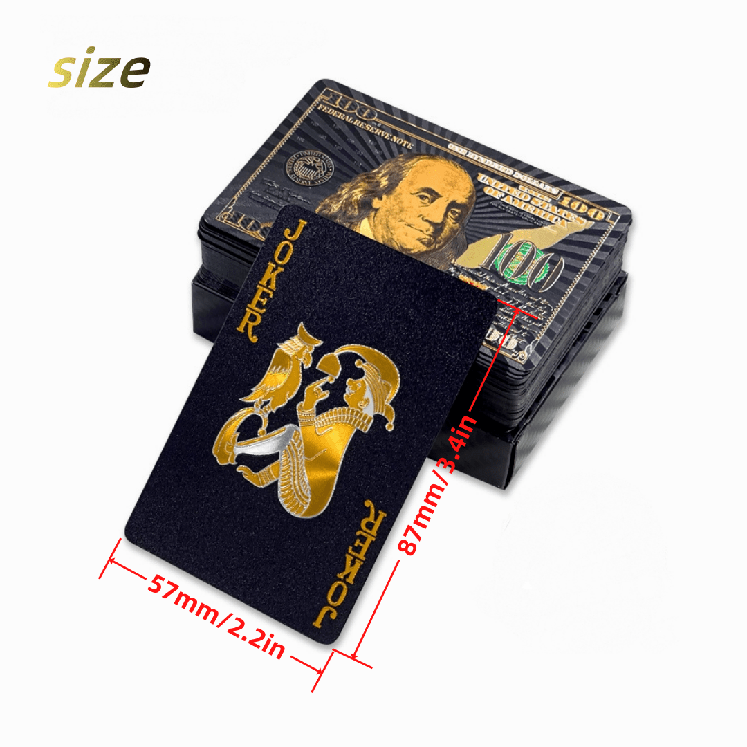 Waterproof PET Poker Cards for Family Game Nights & Parties