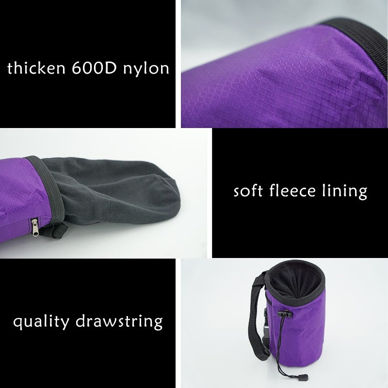 Waterproof Chalk Bag for Rock Climbing - Magnesium Powder Storage Bag