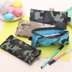 Camouflage Zipper Pen Bag Student Pencil Case Back To School Gift