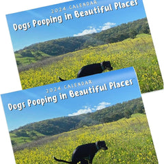 Pooping Dogs Calendar Funny Gift For Family And Friends