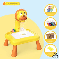 Children's Lion Projection Study Table Graffiti Copy Painting Play House