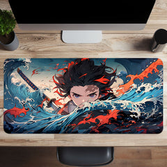 Large Gaming Mousepad Keyboard Pad Mouse Mat Natural Rubber