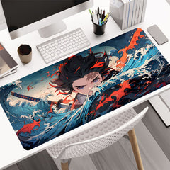 Large Gaming Mousepad Keyboard Pad Mouse Mat Natural Rubber