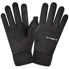 Men's Waterproof Skiing Gloves Padded Warm Keeping Gloves