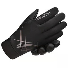 Men's Waterproof Skiing Gloves Padded Warm Keeping Gloves