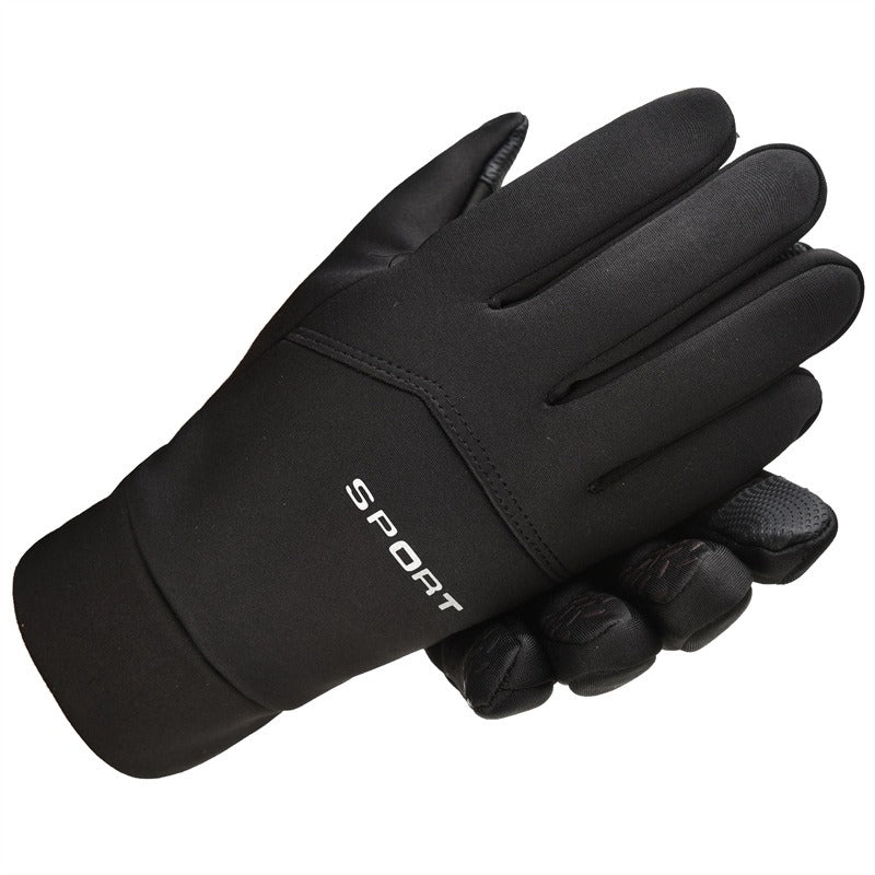 Men's Waterproof Skiing Gloves Padded Warm Keeping Gloves