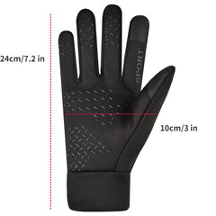 Men's Waterproof Skiing Gloves Padded Warm Keeping Gloves