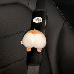Cartoon Animal Car Seatbelt Cover Cushion Protector Pad