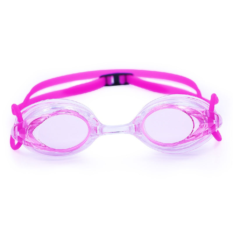 Kids Adjustable Waterproof Swimming Goggles Anti-fog Silicone Glasses