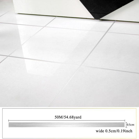 Self Adhesive Floor Tile Stickers Waterproof Wall Gap Sealing Tape Strip
