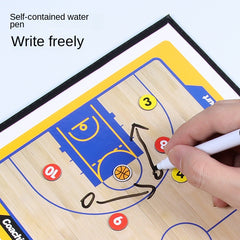 Basketball Tactical Board Magnetic Foldable Strategy Board