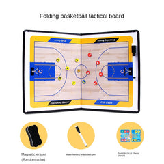 Basketball Tactical Board Magnetic Foldable Strategy Board