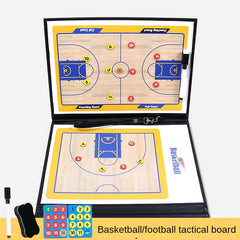 Basketball Tactical Board Magnetic Foldable Strategy Board