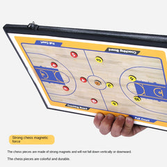 Basketball Tactical Board Magnetic Foldable Strategy Board