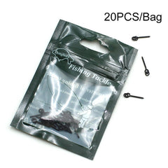 20pcs Screw Peg With Ring Swivel Boilie Screw Fishing Tackle Sea Fishing
