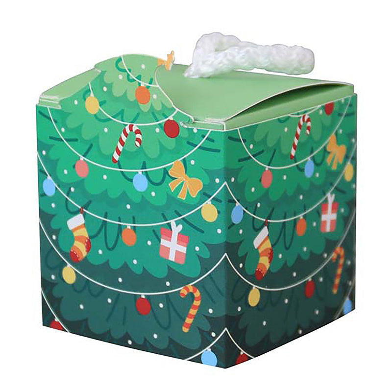 10pcs Christmas Gift Boxes Chocolate Candy Cookie Packaging
