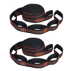 2pcs Hammock Strap Camping Garden Swing Straps 250KG Load Tree Hanging 2m