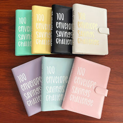 100 Envelope Challenge Binder Couples Challenge Event Notepads Together