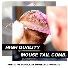 3pcs Sleek Hair Brush For Braid Styling