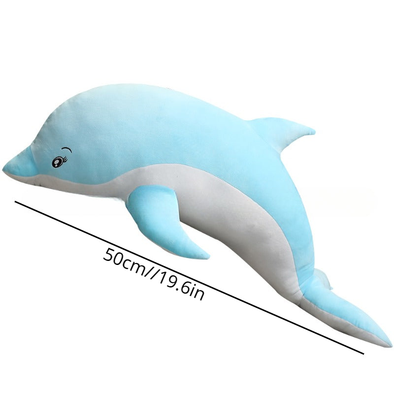 Dolphin Plush Toy Doll Underwater World Park Aquarium Gift