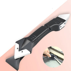 3 in 1 Silicone Caulk Tool Kit Stainless Steelhead Caulk Remover & Sealant