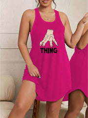 Halloween Lounge Dress Horror Sewing Hand Art