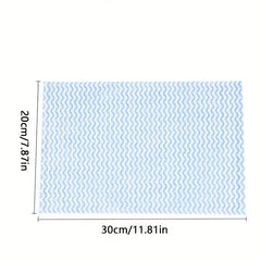 50pcs Disposable Kitchen Cleaning Cloths Washable Wet/Dry Towel