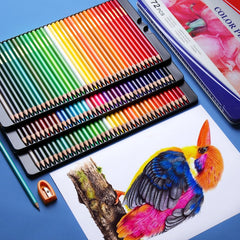 12 18pcs Colored Pencils Set Drawing Coloring Sketching Painting Art Stationery