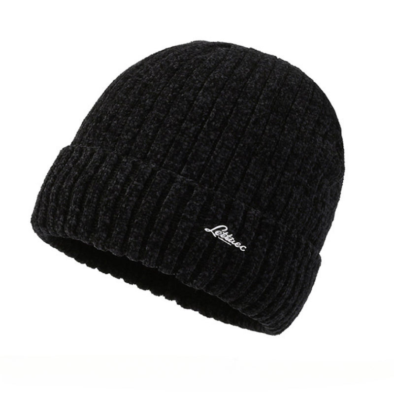 Men's Knitted Outdoor Hat with Ear Protection