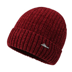 Men's Knitted Outdoor Hat with Ear Protection