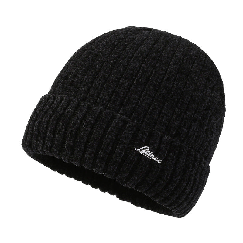 Men's Knitted Outdoor Hat with Ear Protection
