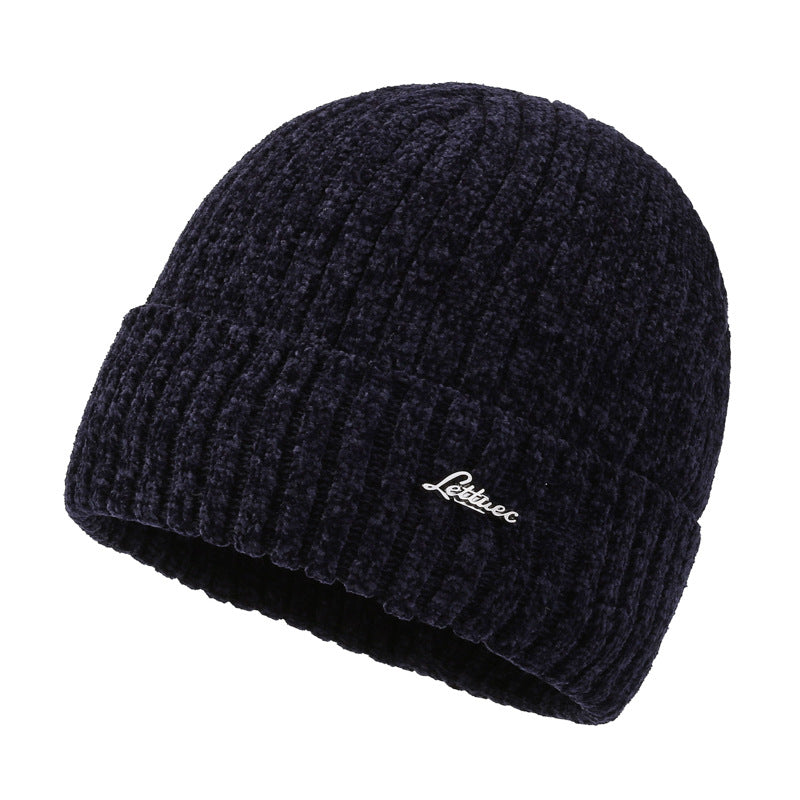 Men's Knitted Outdoor Hat with Ear Protection