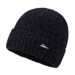 Men's Knitted Outdoor Hat with Ear Protection
