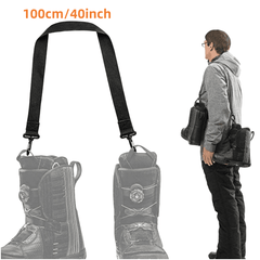 1pc 1.5inch Thickened Skiing Boot Straps 40inch Long