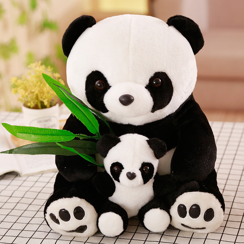 Bamboo Panda Plush Toy Throw Pillow Gift