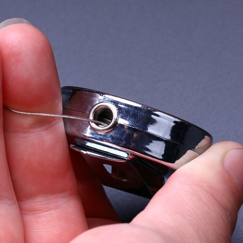 Retractable Wire Keychain Portable Anti-lost Anti-theft Outdoor Camping Hiking