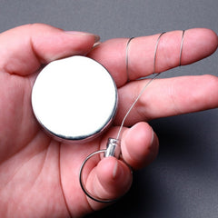 Retractable Wire Keychain Portable Anti-lost Anti-theft Outdoor Camping Hiking