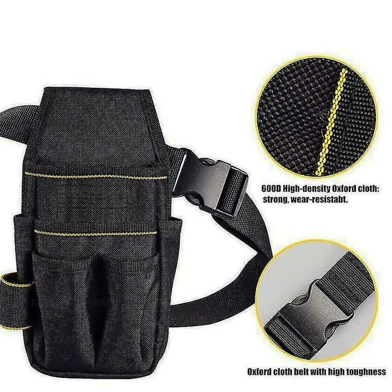 Tool Belt Bag Lightweight Detachable Adjustable Large Space
