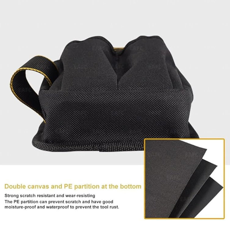 Tool Belt Bag Lightweight Detachable Adjustable Large Space