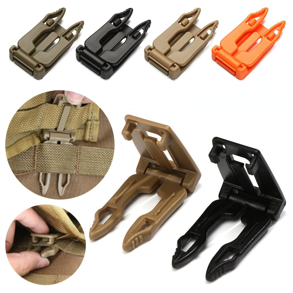 1pc Backpack Strap Buckle Webbing Connecting Clip