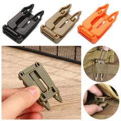 1pc Backpack Strap Buckle Webbing Connecting Clip