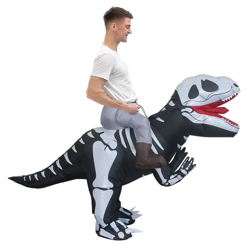 Halloween Zombie Ribs Inflatable Costume Tyrannosaurus Rex