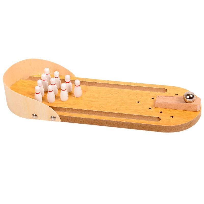 Mini Bowling Table Game for Family Fun