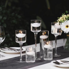 Floating Candles 6/12pcs Romantic Candle Light Dinner Hotel Wedding Birthday