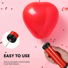 Portable Ball Pump Kit with Needles for Volleyball Football Basketball Balloon