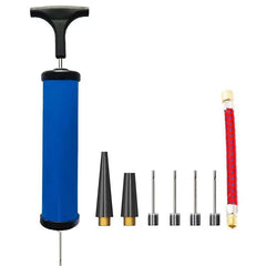 Portable Ball Pump Kit with Needles for Volleyball Football Basketball Balloon