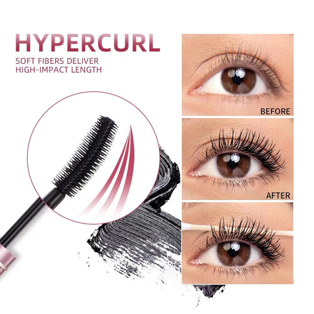 Waterproof Mascara Sweat Proof Smudge Proof Slender Thick Setting